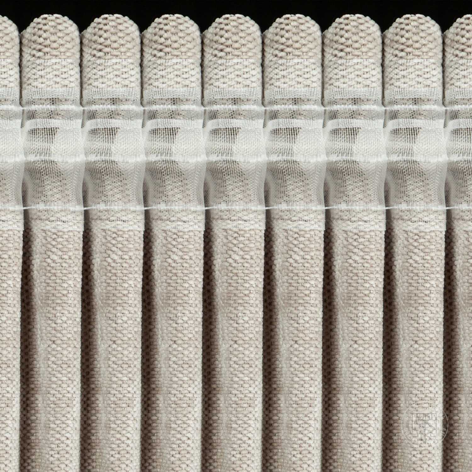 Záves NESKA na páske 140x270cm svetlobéžový