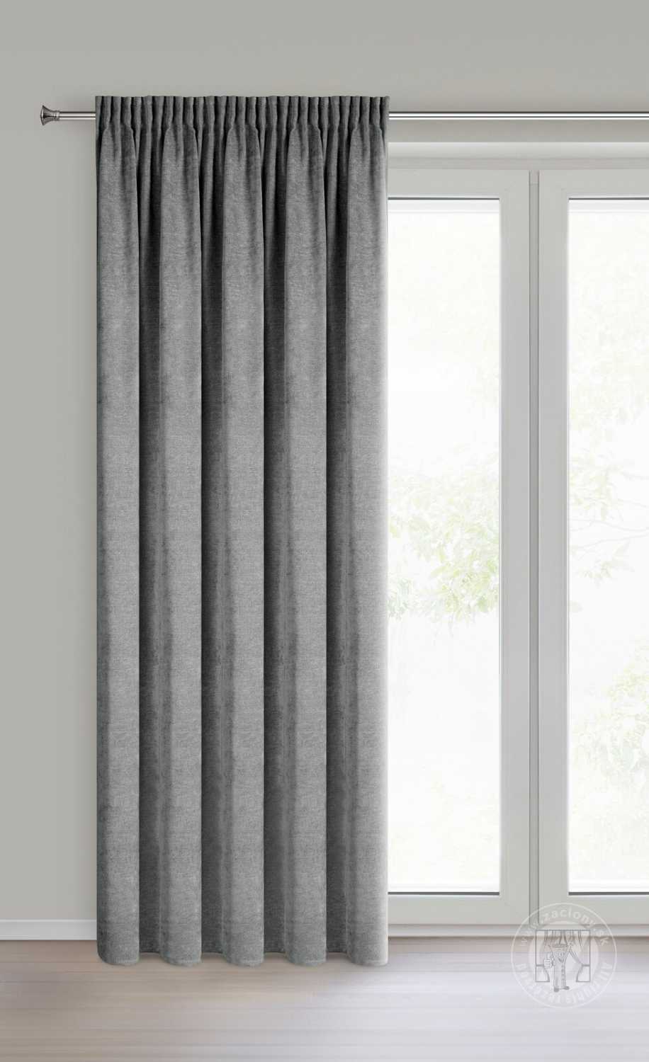 Záves NESKA na páske 140x270cm oceľový