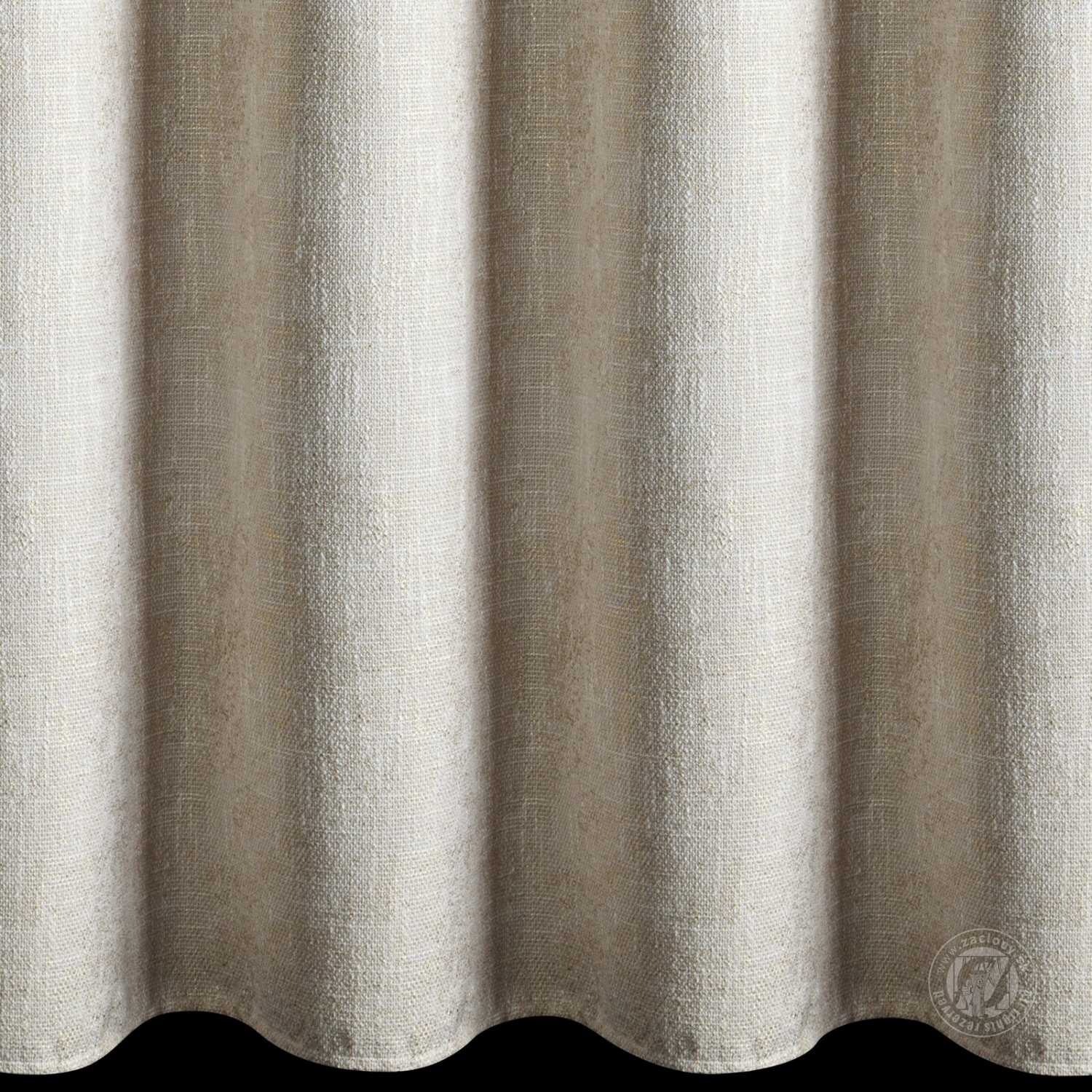 Záves BITSY na krúžkoch 140x250cm krémový