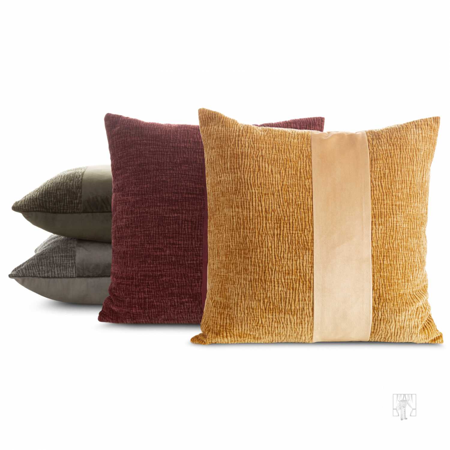 Obliečka na vankúš CARLA 45x45cm medová