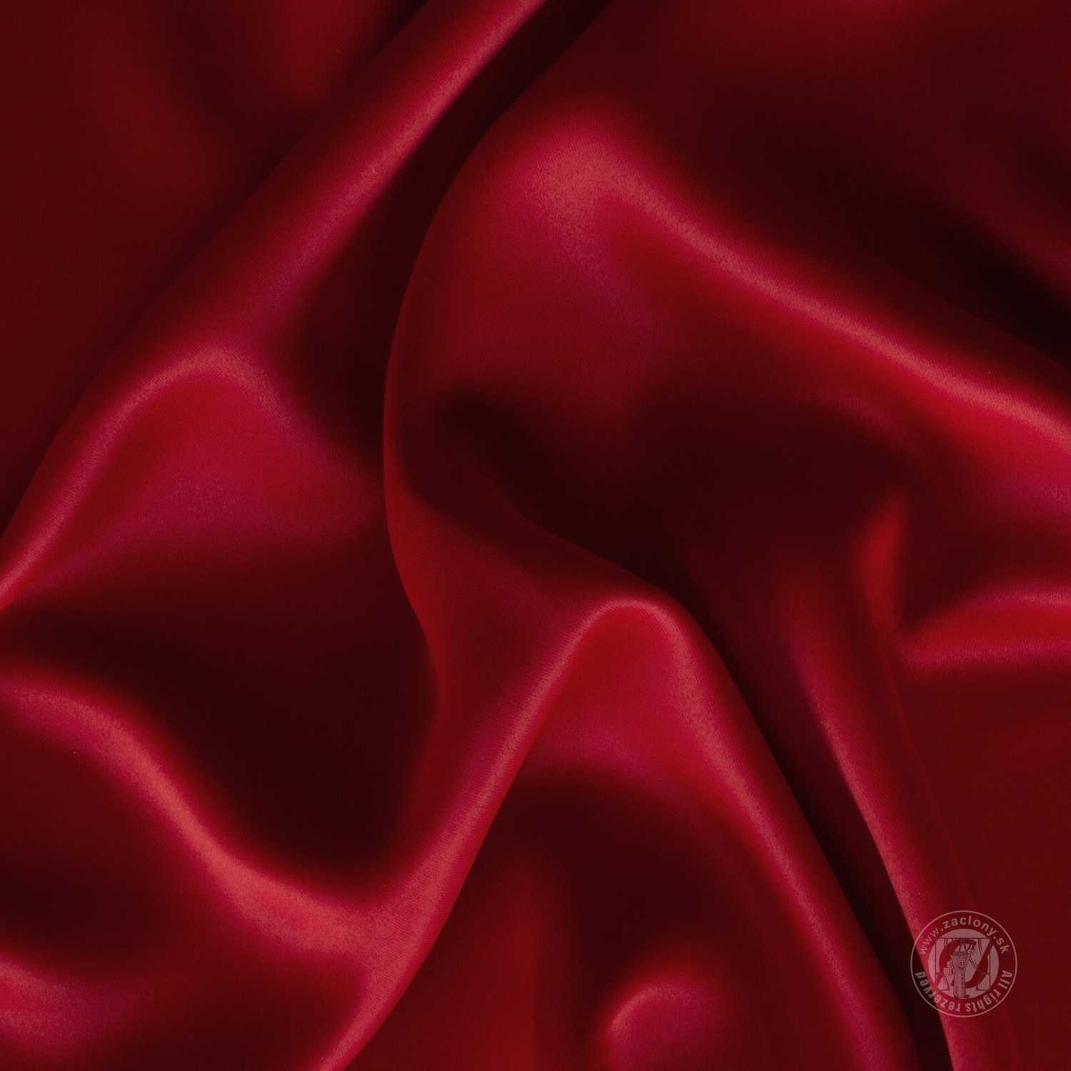 Záves BLACKOUT na krúžkoch 135x250cm červený