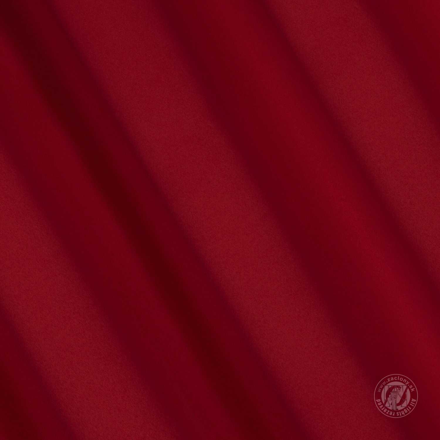 Záves BLACKOUT na krúžkoch 135x250cm červený