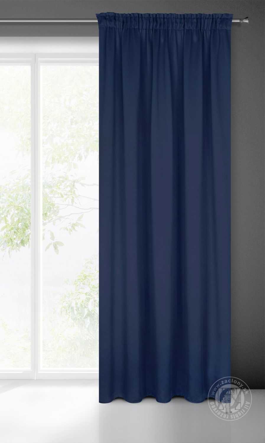 Záves BLACKOUT na páske 135x270cm granátový