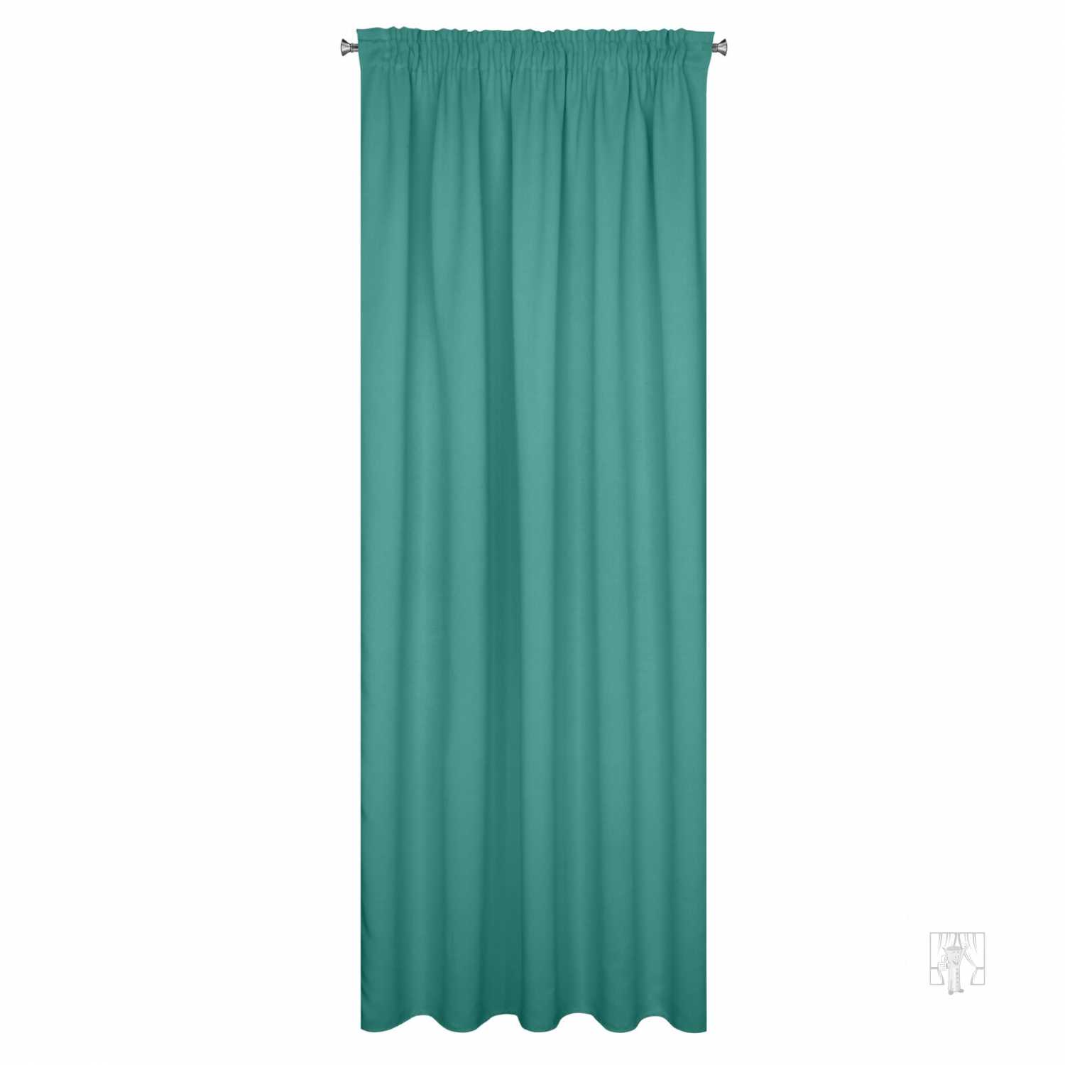 Záves BLACKOUT na páske 135x270cm tyrkysový