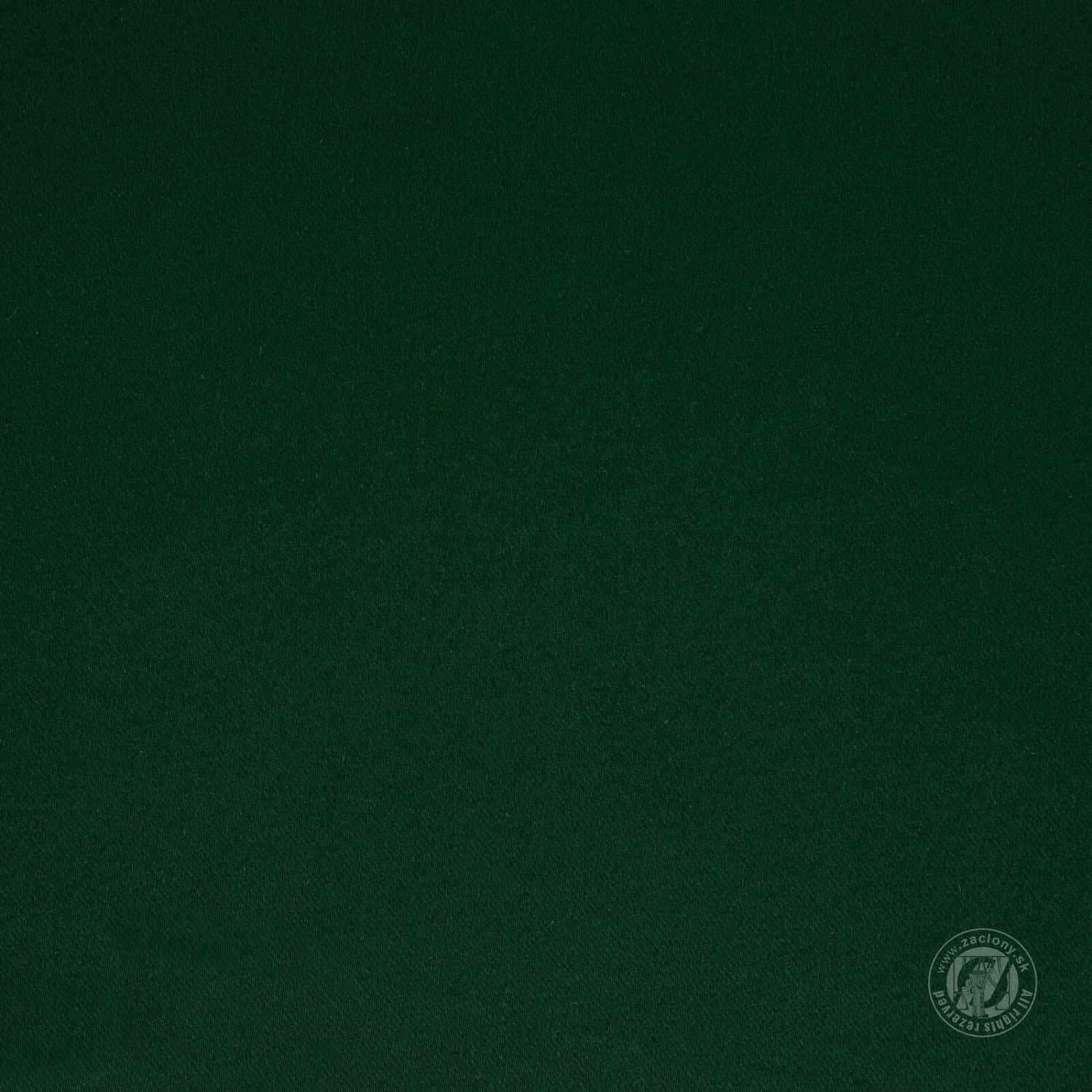 Záves BLACKOUT na krúžkoch 135x250cm tmavozelený