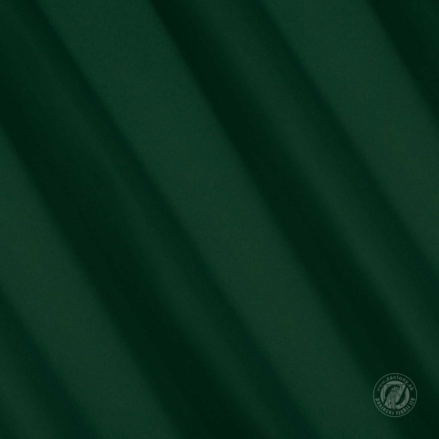 Záves BLACKOUT na krúžkoch 135x250cm tmavozelený