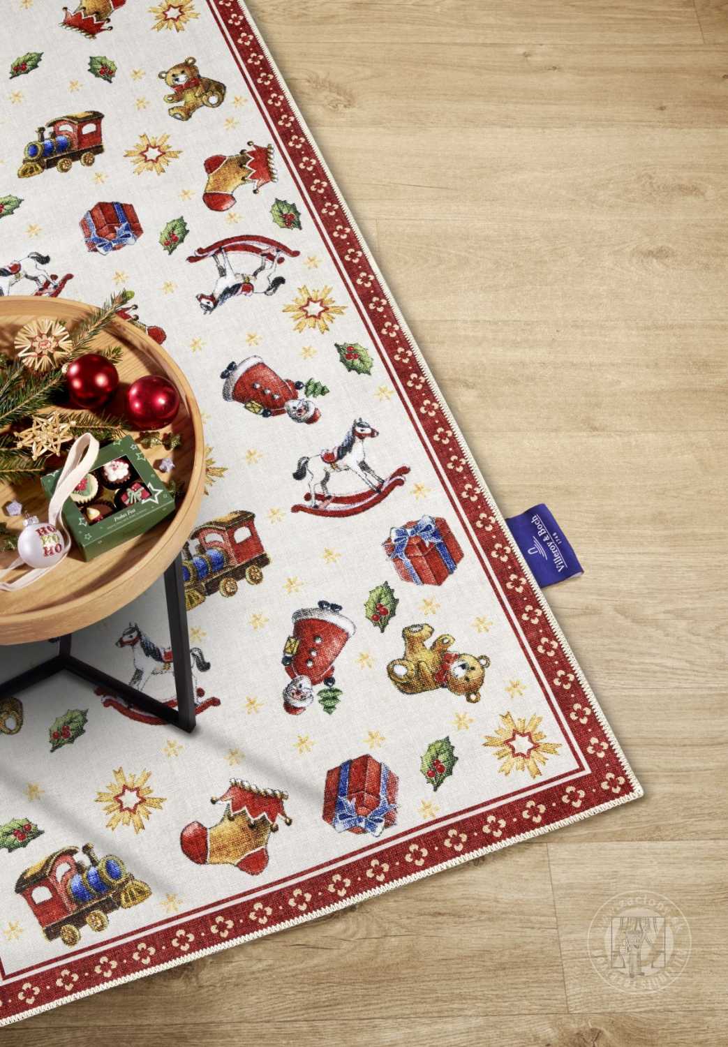 Kusový behúň Villeroy & Boch Toy´s Delight 106192 Red Multicolour, bez vlasu