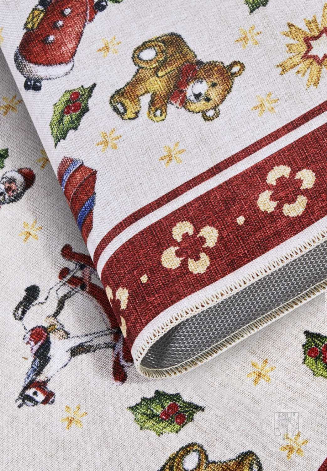 Kusový koberec Villeroy & Boch Toy´s Delight 106192 Red Multicolour, bez vlasu