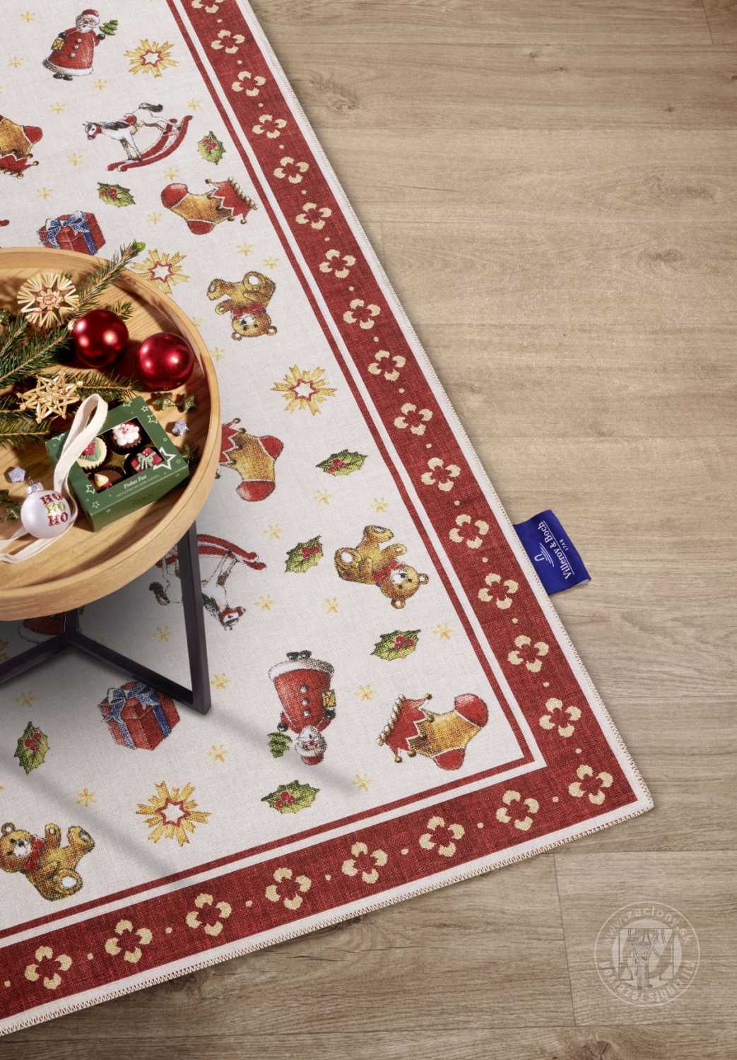 Kusový koberec Villeroy & Boch Toy´s Delight 106192 Red Multicolour, bez vlasu