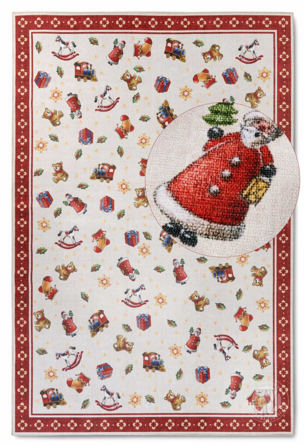 Kusový koberec Villeroy & Boch Toy´s Delight 106192 Red Multicolour, bez vlasu