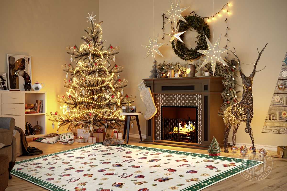 Kusový koberec Villeroy & Boch Toy´s Delight 106193 Green Multicolour, bez vlasu