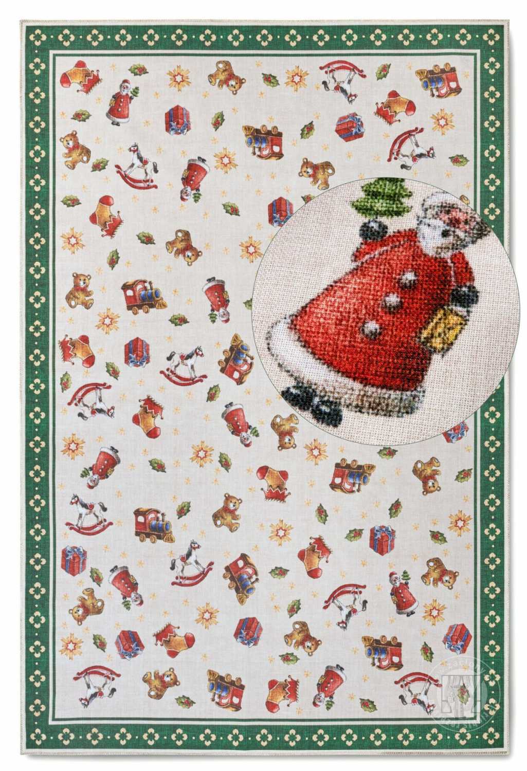 Kusový koberec Villeroy & Boch Toy´s Delight 106193 Green Multicolour, bez vlasu