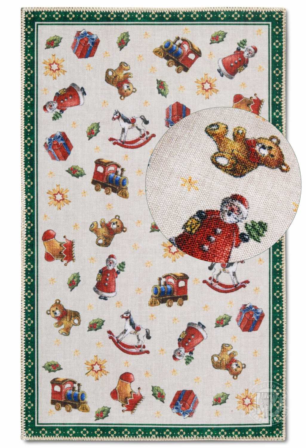 Kusový koberec Villeroy & Boch Toy´s Delight 106193 Green Multicolour, bez vlasu