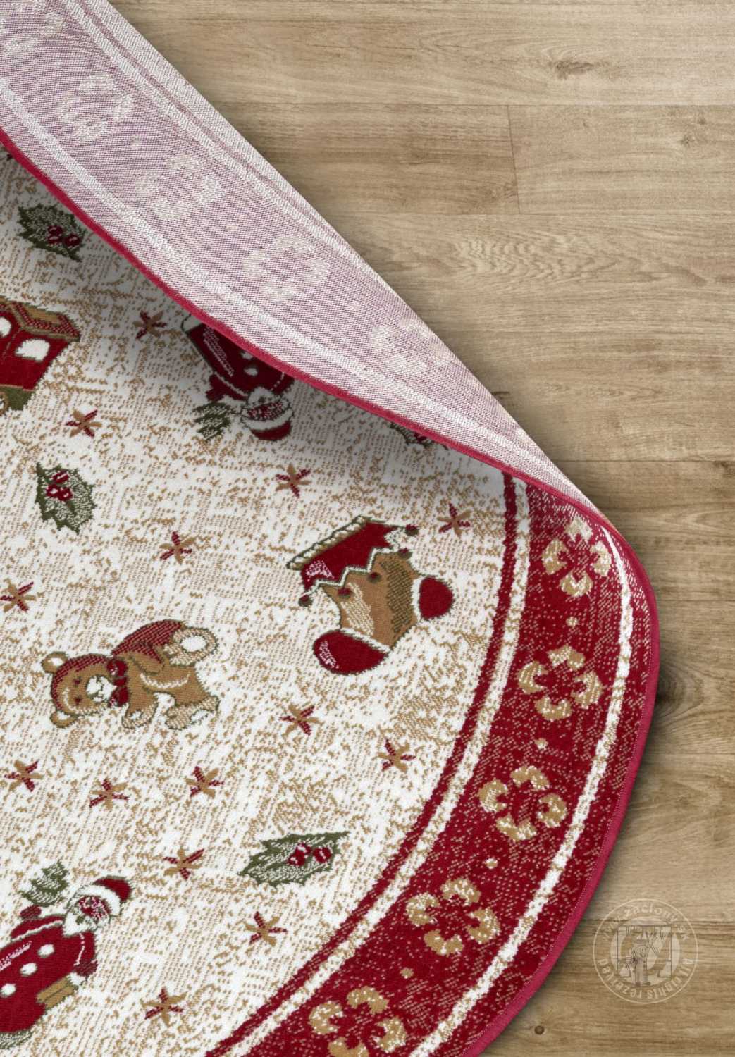 Kruhový kusový koberec Villeroy & Boch Toy´s Delight 106217 Red Multicolour