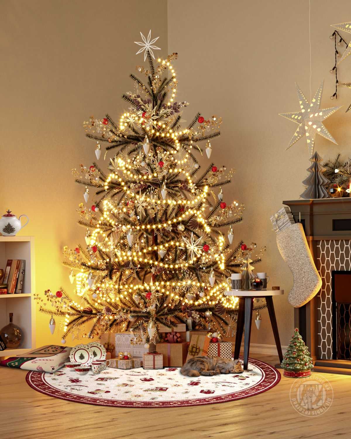 Kruhový kusový koberec Villeroy & Boch Toy´s Delight 106217 Red Multicolour