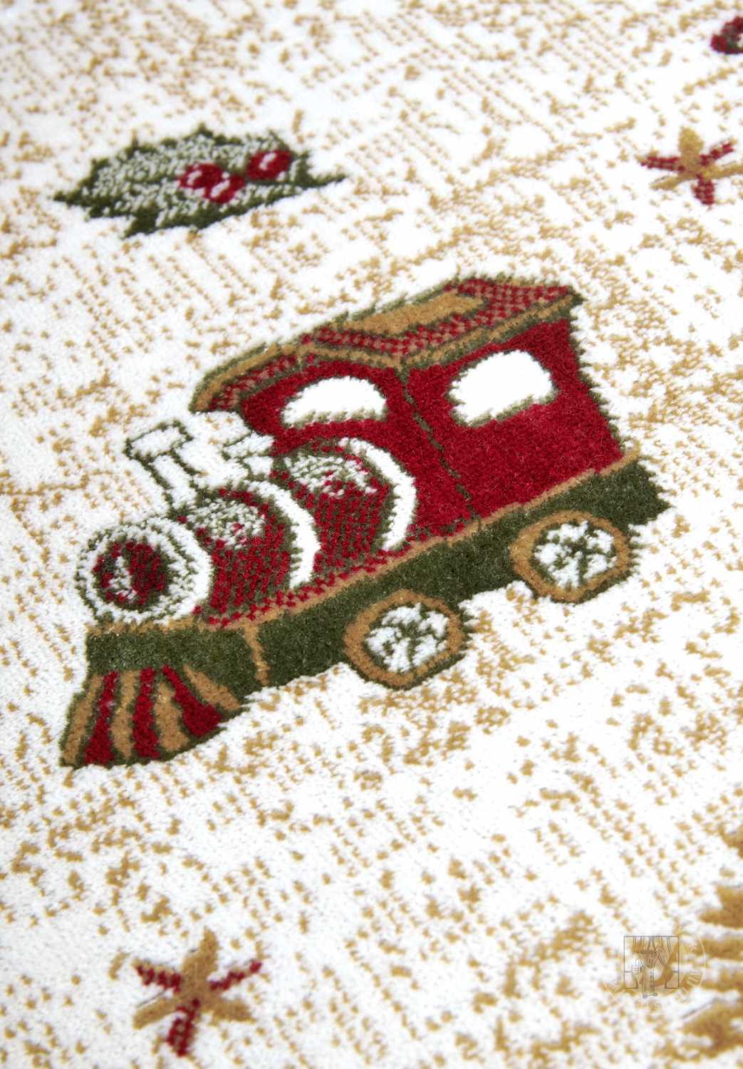 Kruhový kusový koberec Villeroy & Boch Toy´s Delight 106217 Red Multicolour