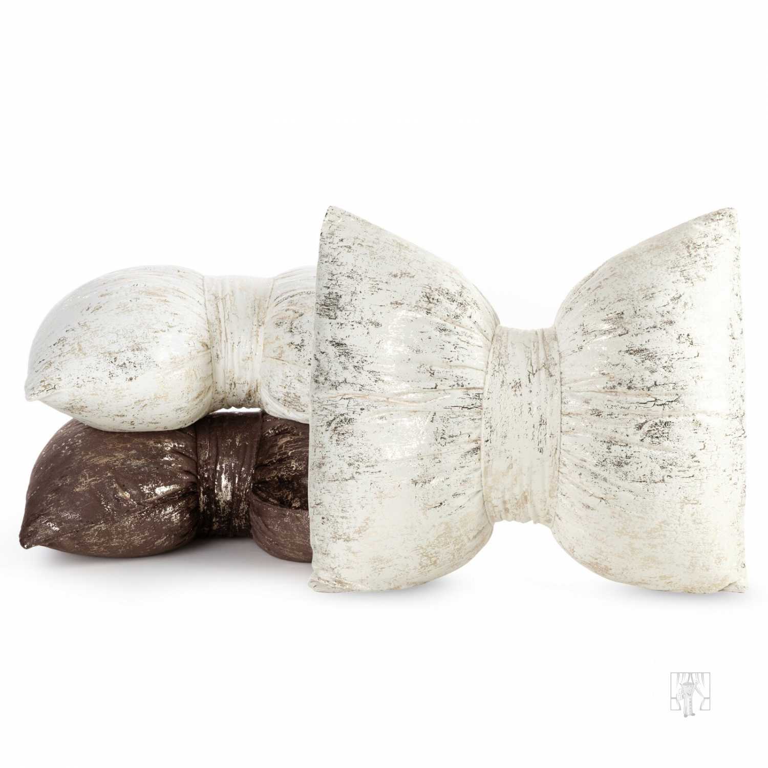 Vianočný vankúš KOKARDA 45x55 cm krémový/zlatý