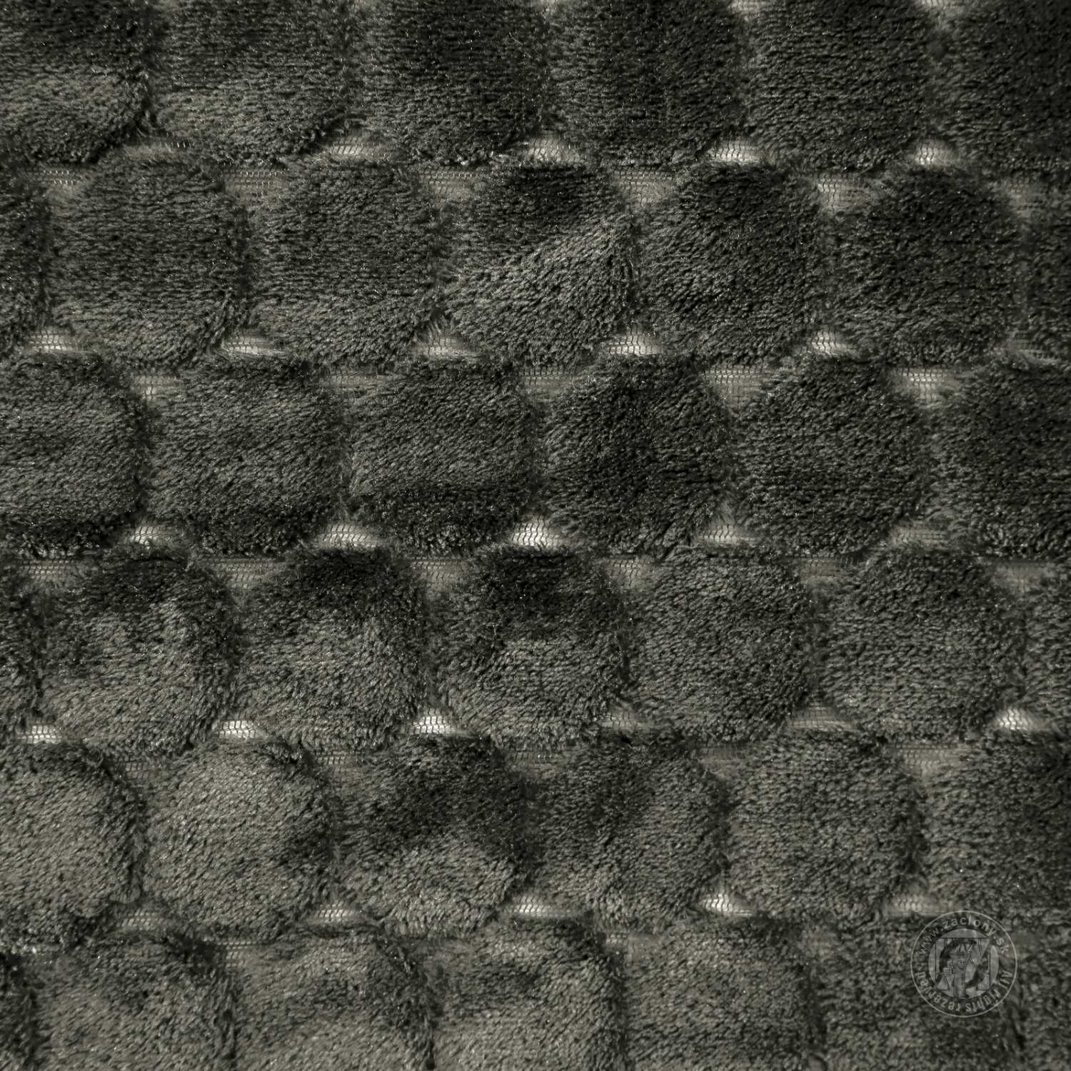 Deka z mikroflanelu ZOE 150x200cm grafitová