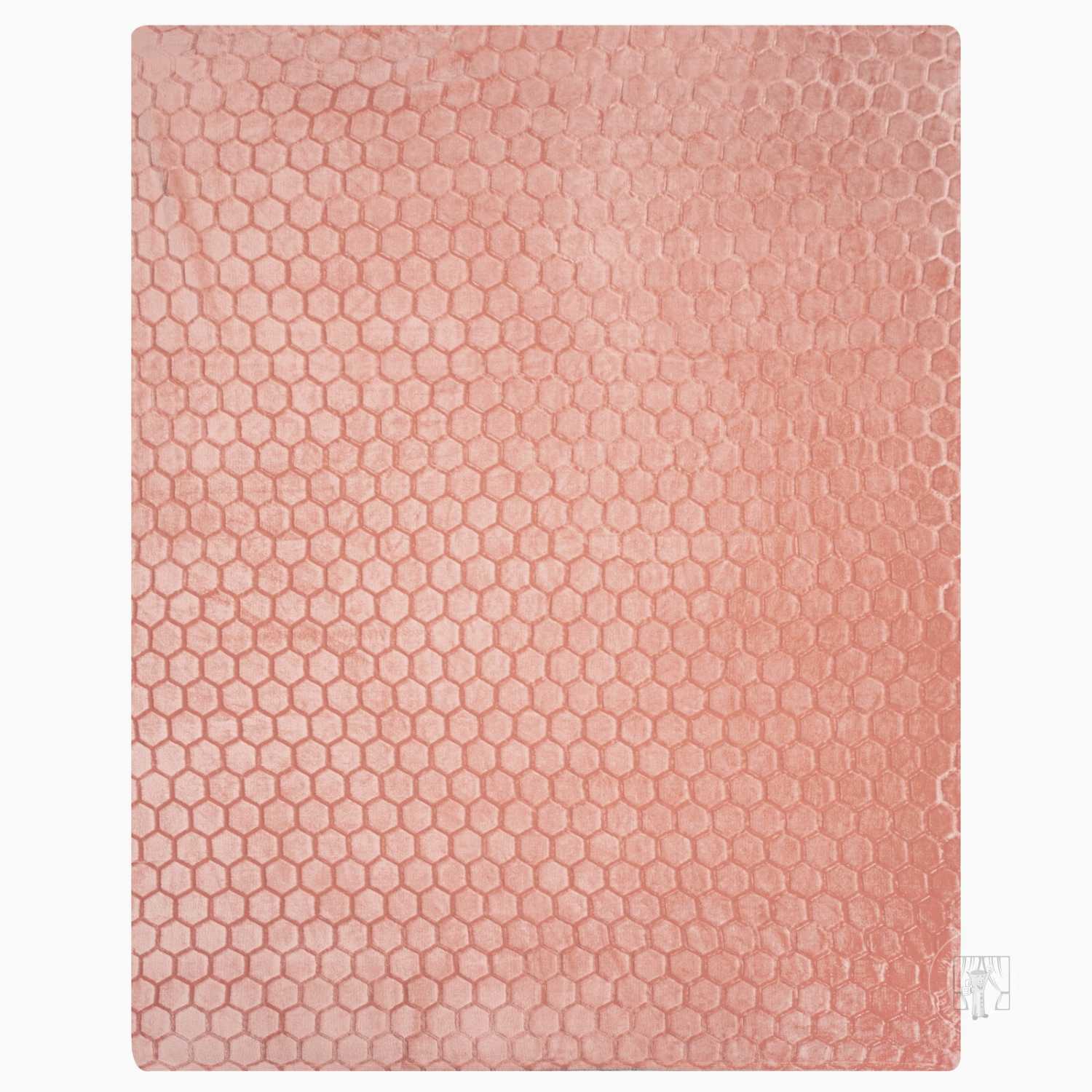 Deka z mikroflanelu ZOE 150x200cm púdrovoružová