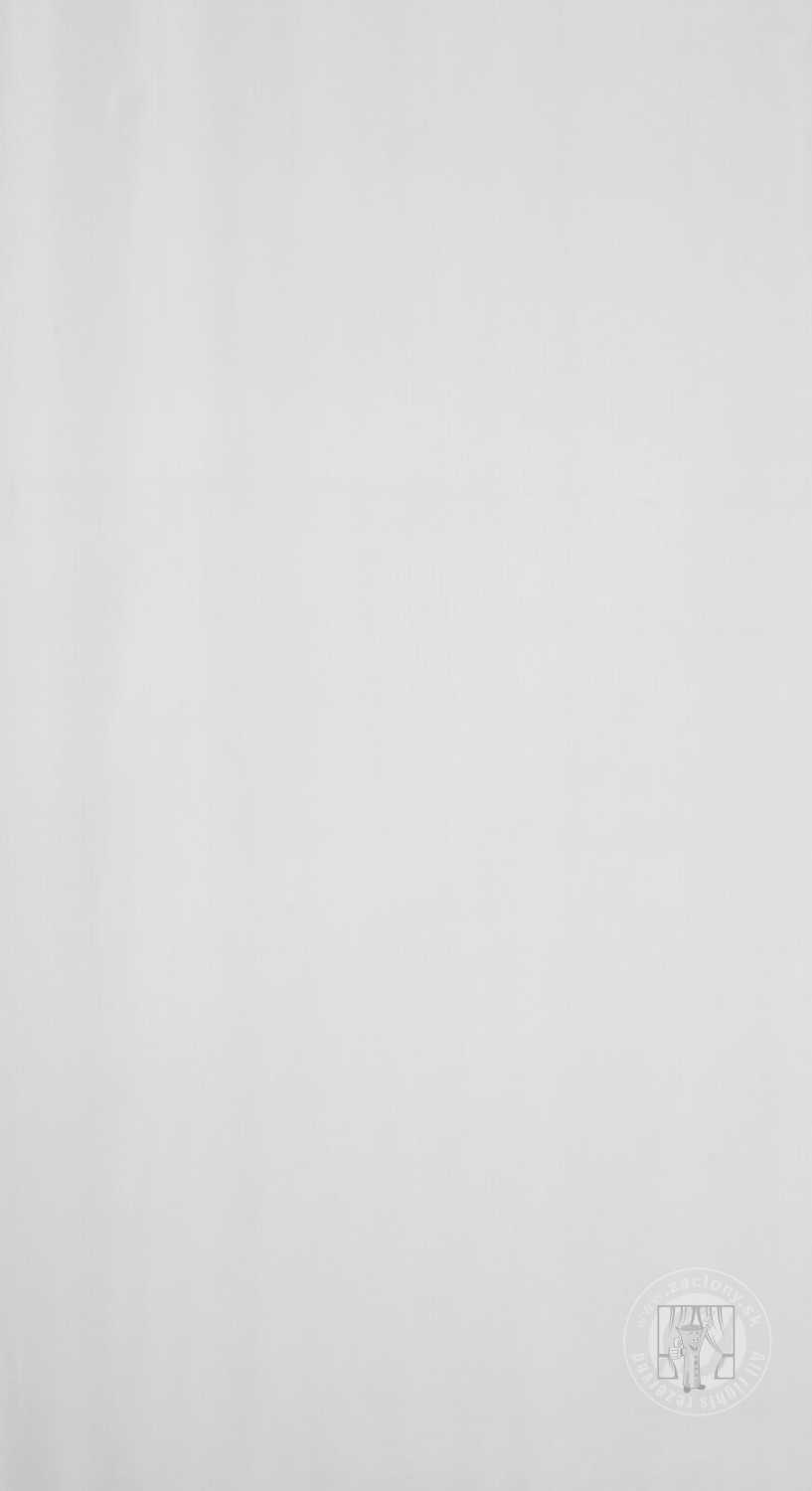 Záclona metráž WOAL biela 370cm