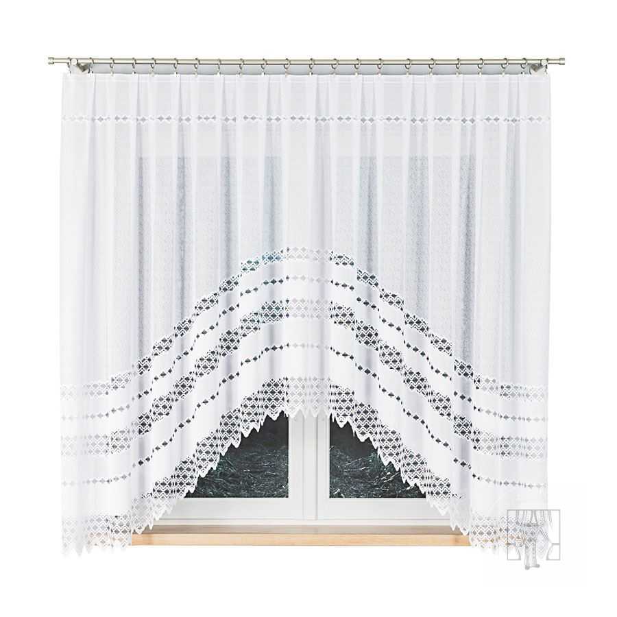 Žakarová záclona FILOMENA 018669 340x160cm