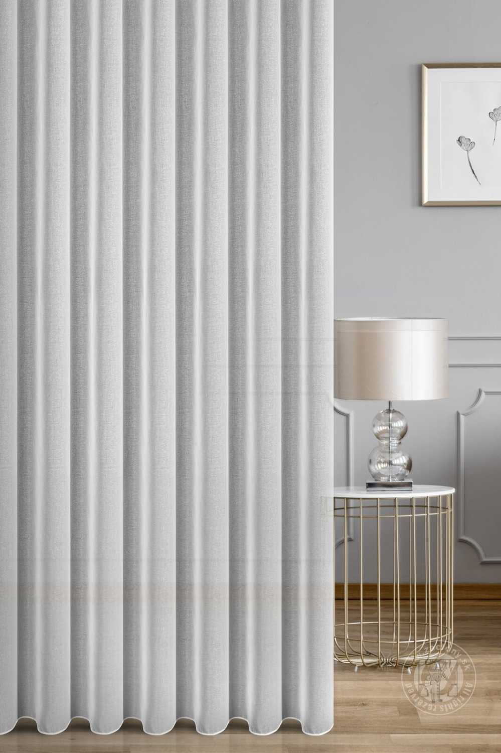 Záclona metráž KATE biela 300cm