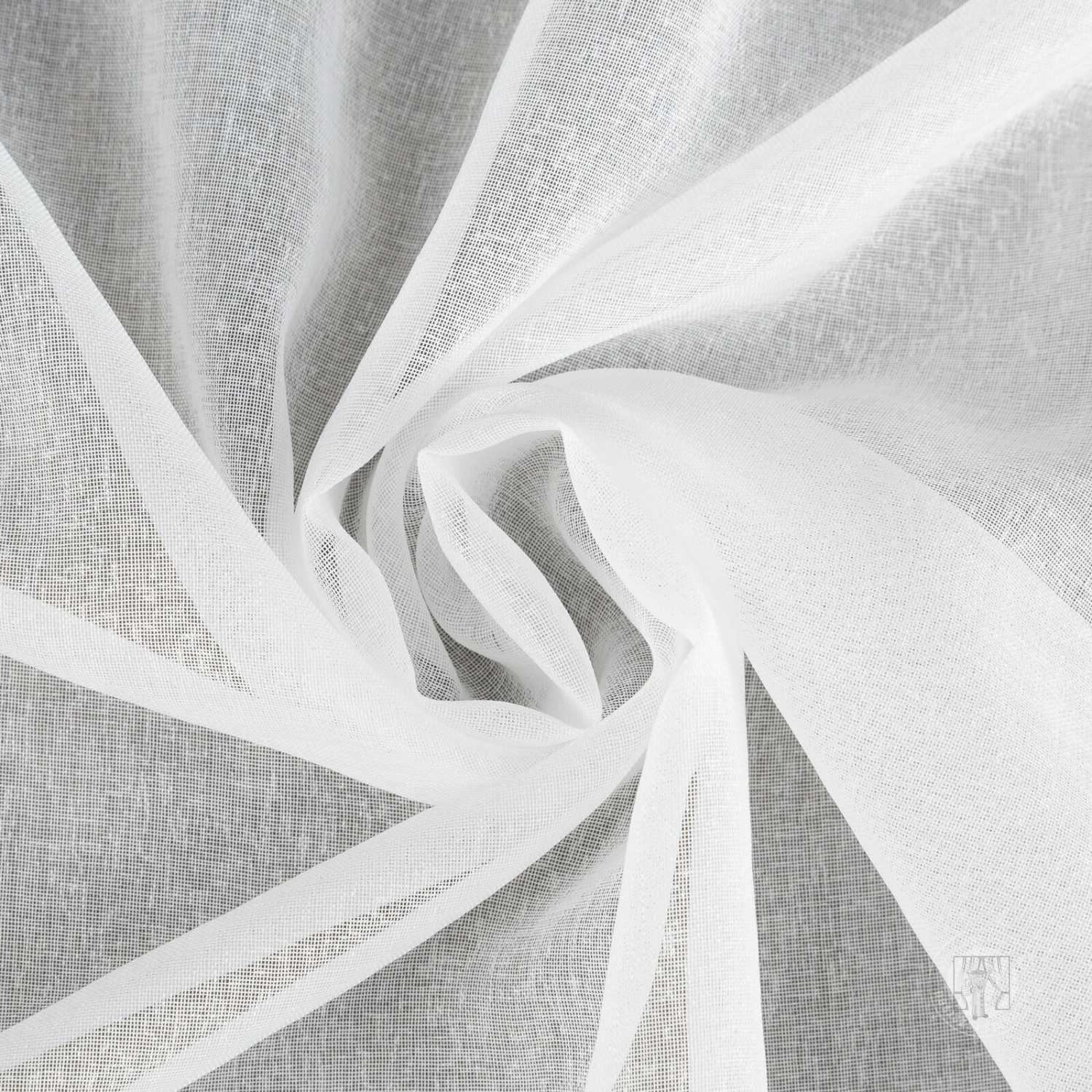 Záclona metráž 2154 biela 300cm