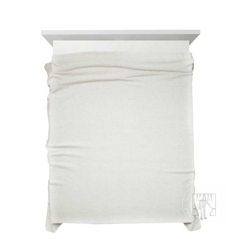 Deka AMBER s vafľovou štruktúrou 150x200cm krémová