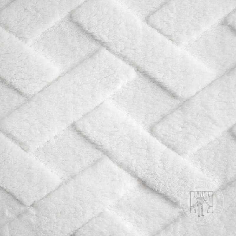 Deka na kreslo CARO 70x160cm biela