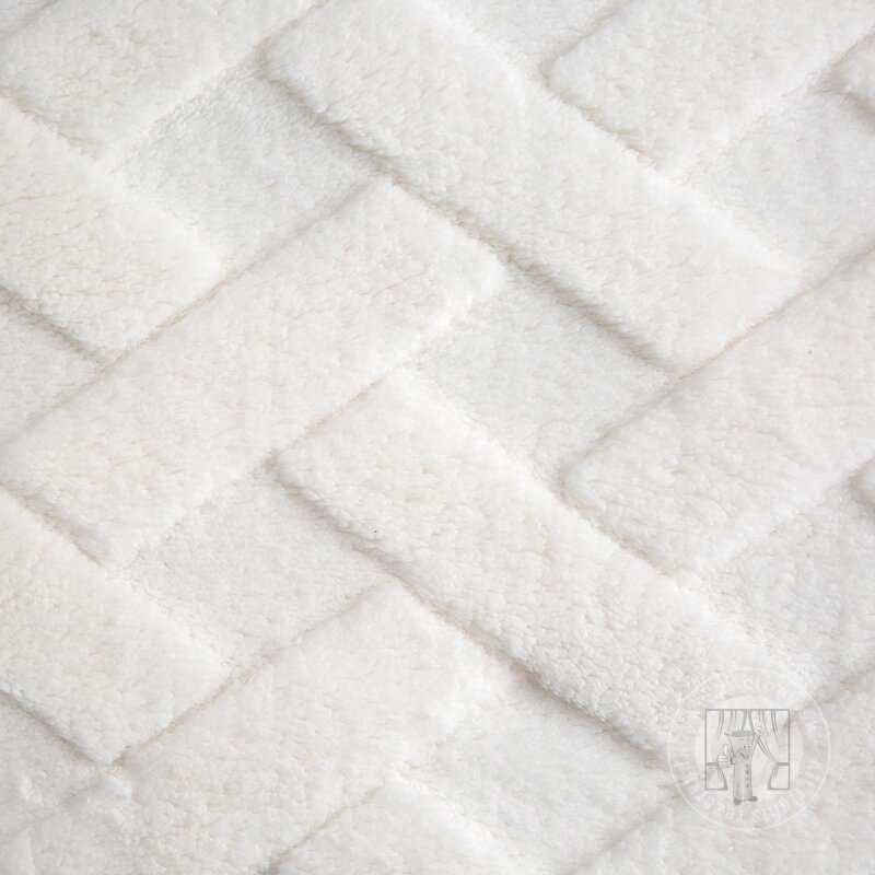 Deka z mikroflanelu CARO 170x210cm krémová