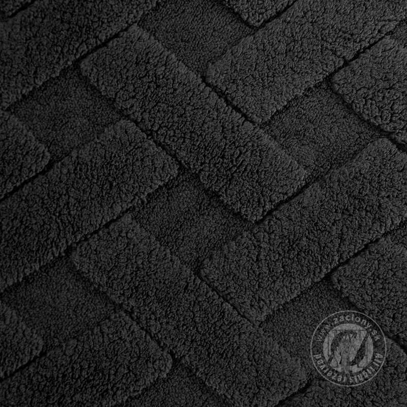 Deka na kreslo CARO 70x160cm čierna