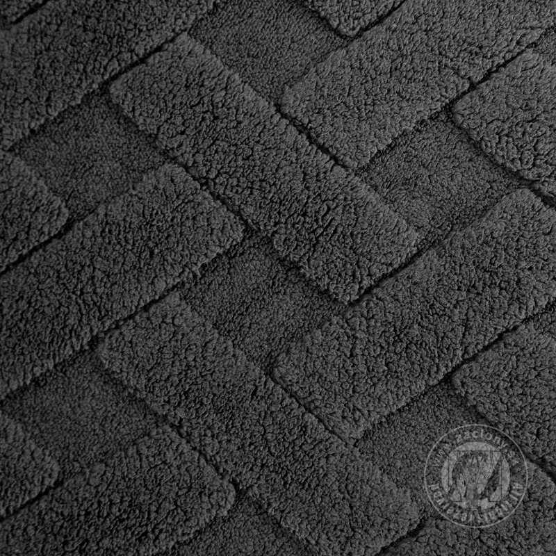 Deka z mikroflanelu CARO 170x210cm oceľová