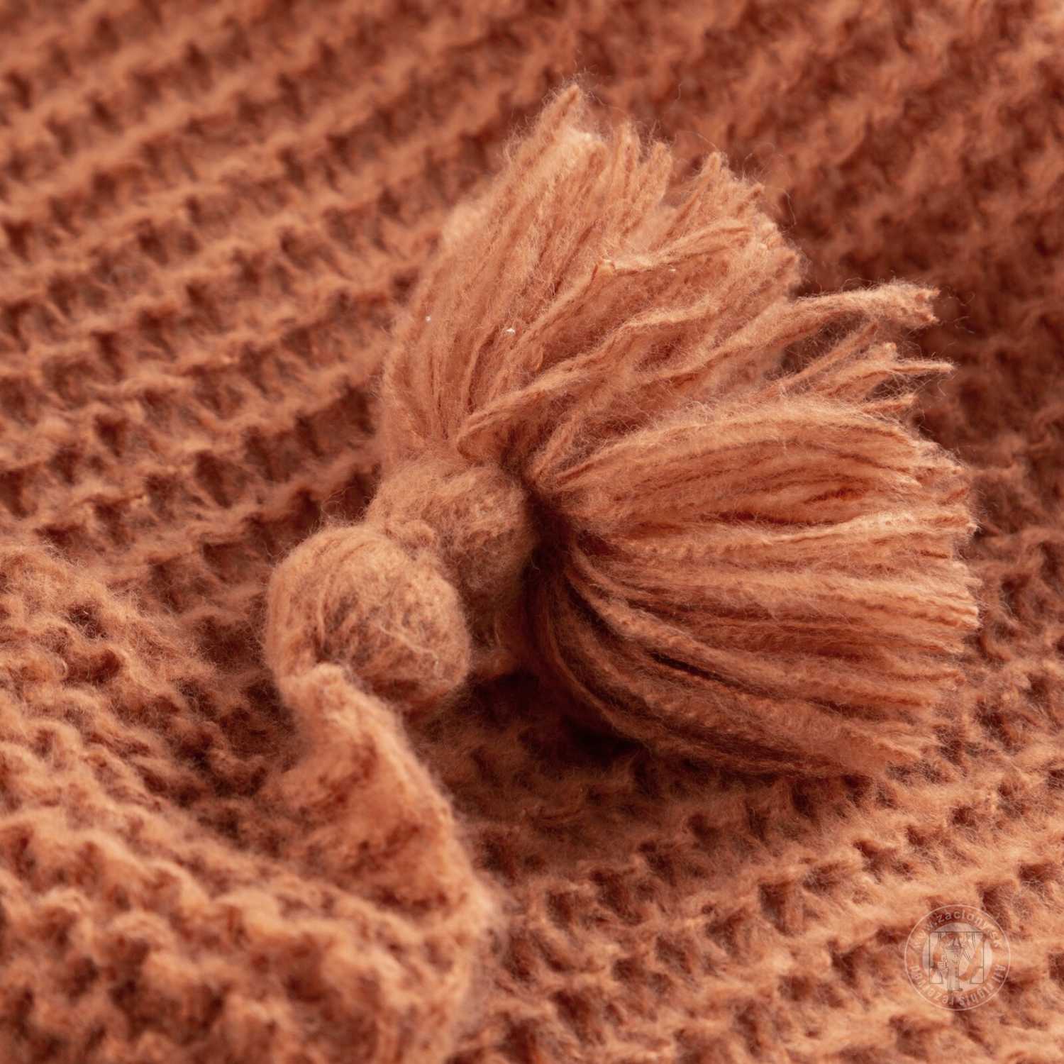 Deka PLED 130x170cm tehlová