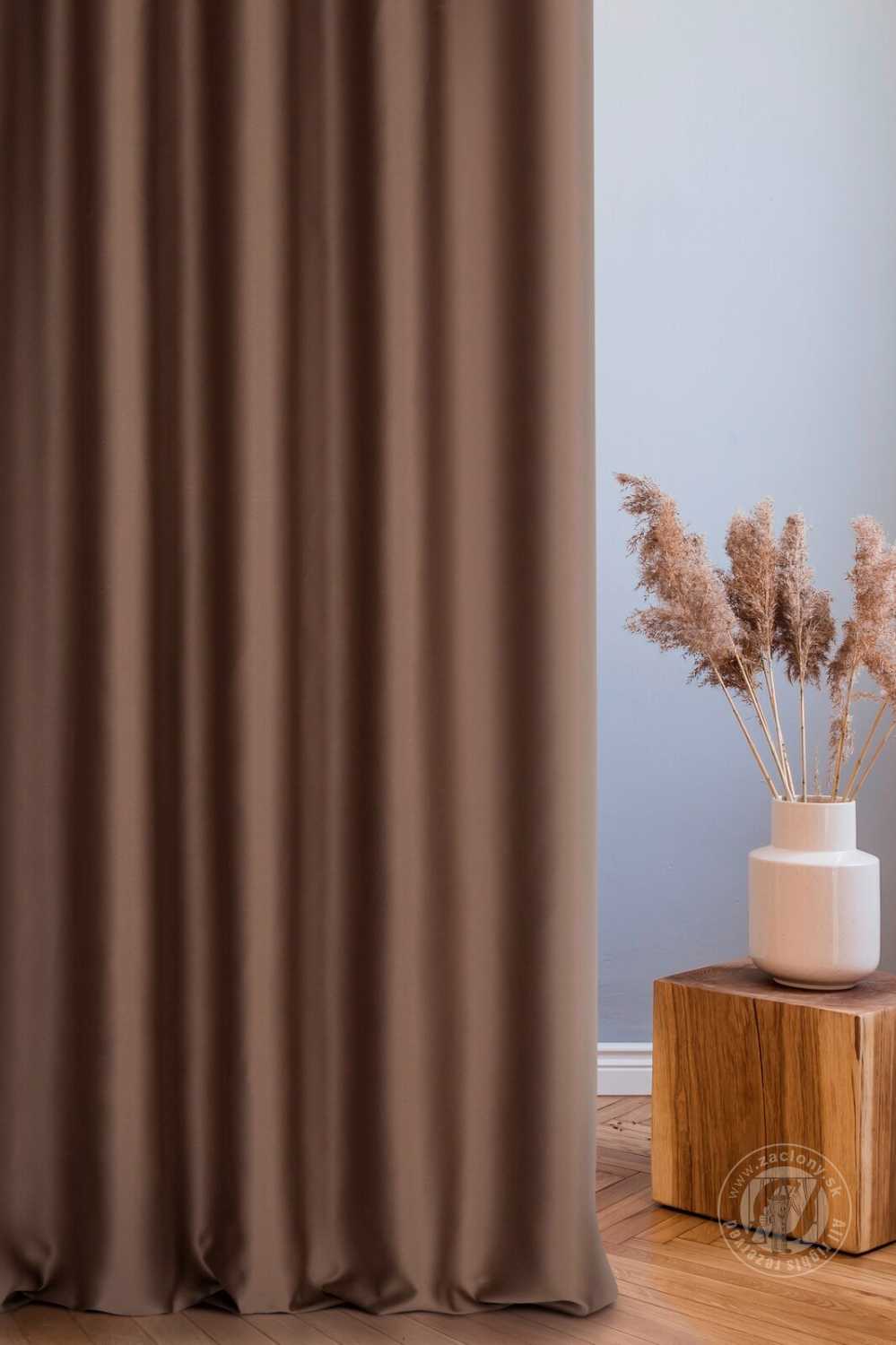 Záves BLACKOUT hnedý