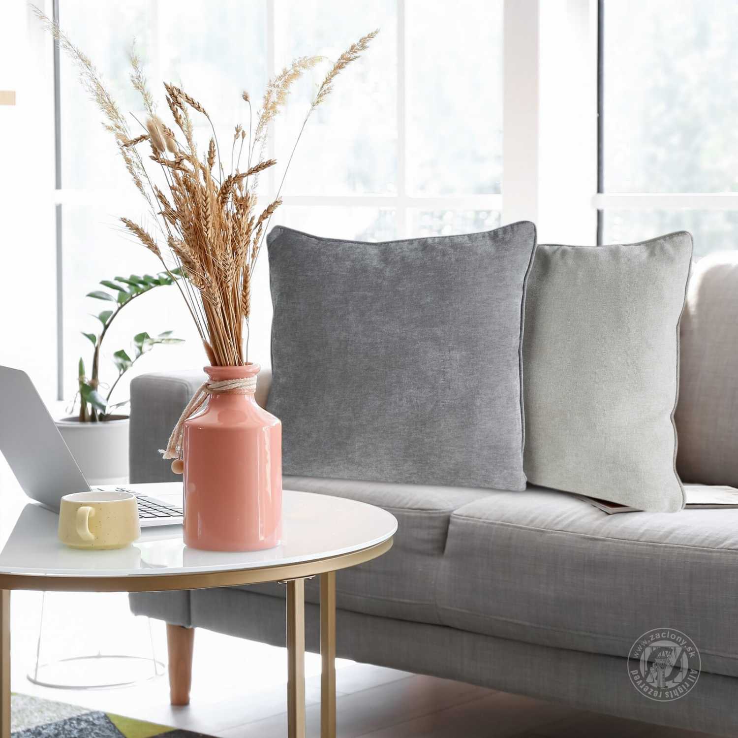 Obliečka na vankúš NILO 45x45cm svetlobéžová