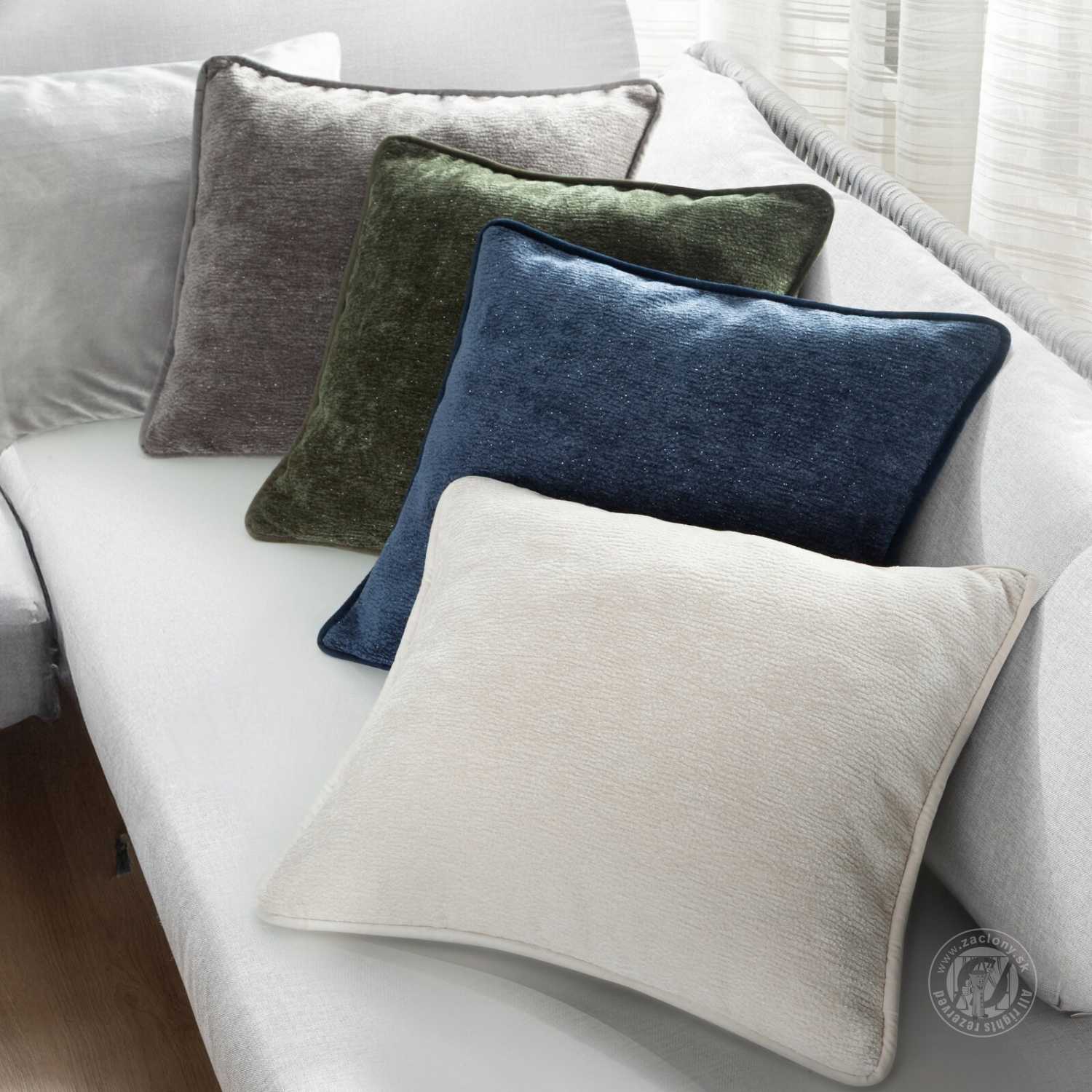 Obliečka na vankúš KLARA 45x45cm béžová