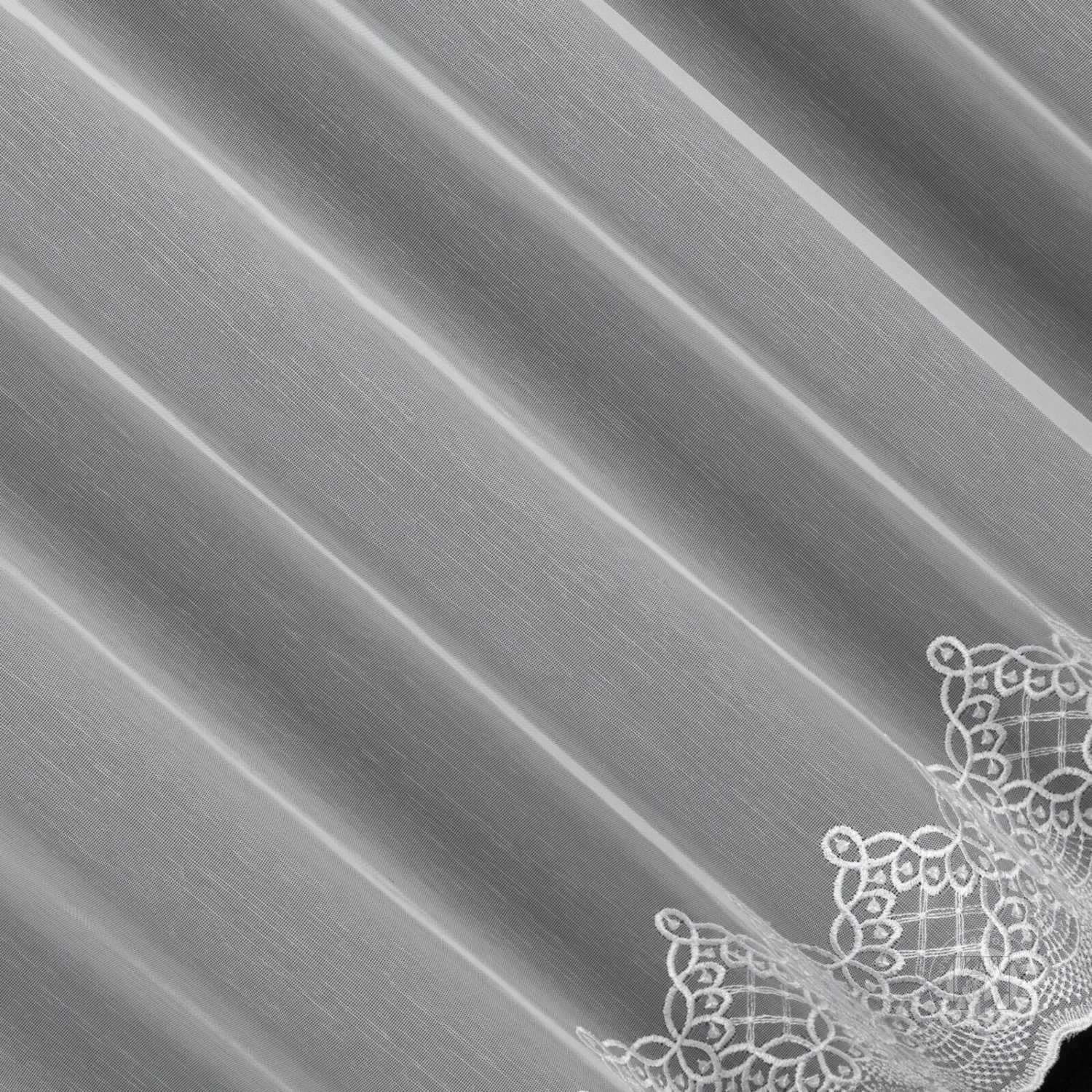 Záclona metráž 112755/ADEN biela 280cm