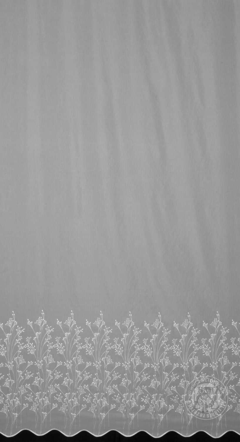 Záclona metráž 33593 biela 280cm