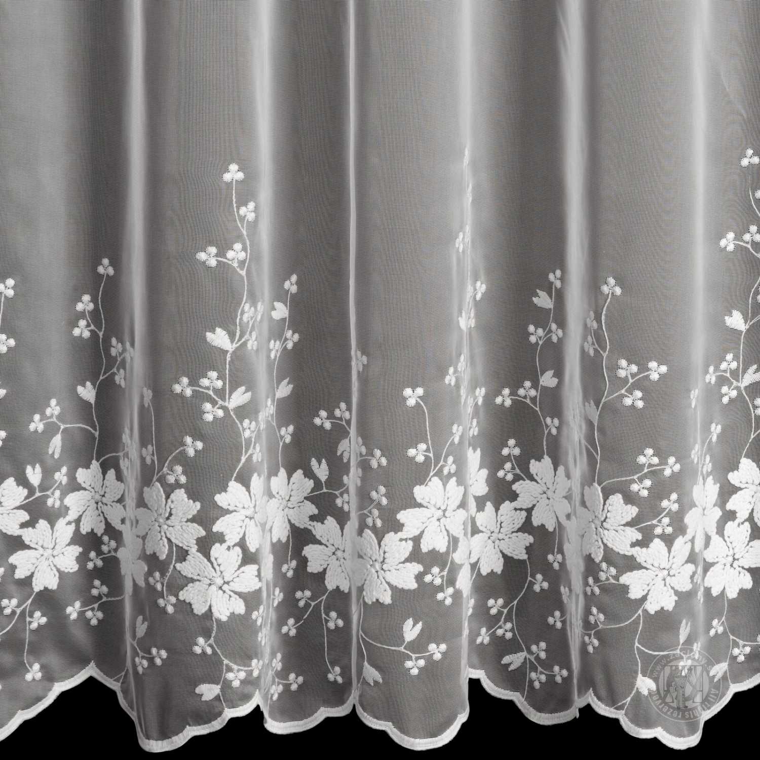 Záclona metráž NELA/PERU biela 280cm