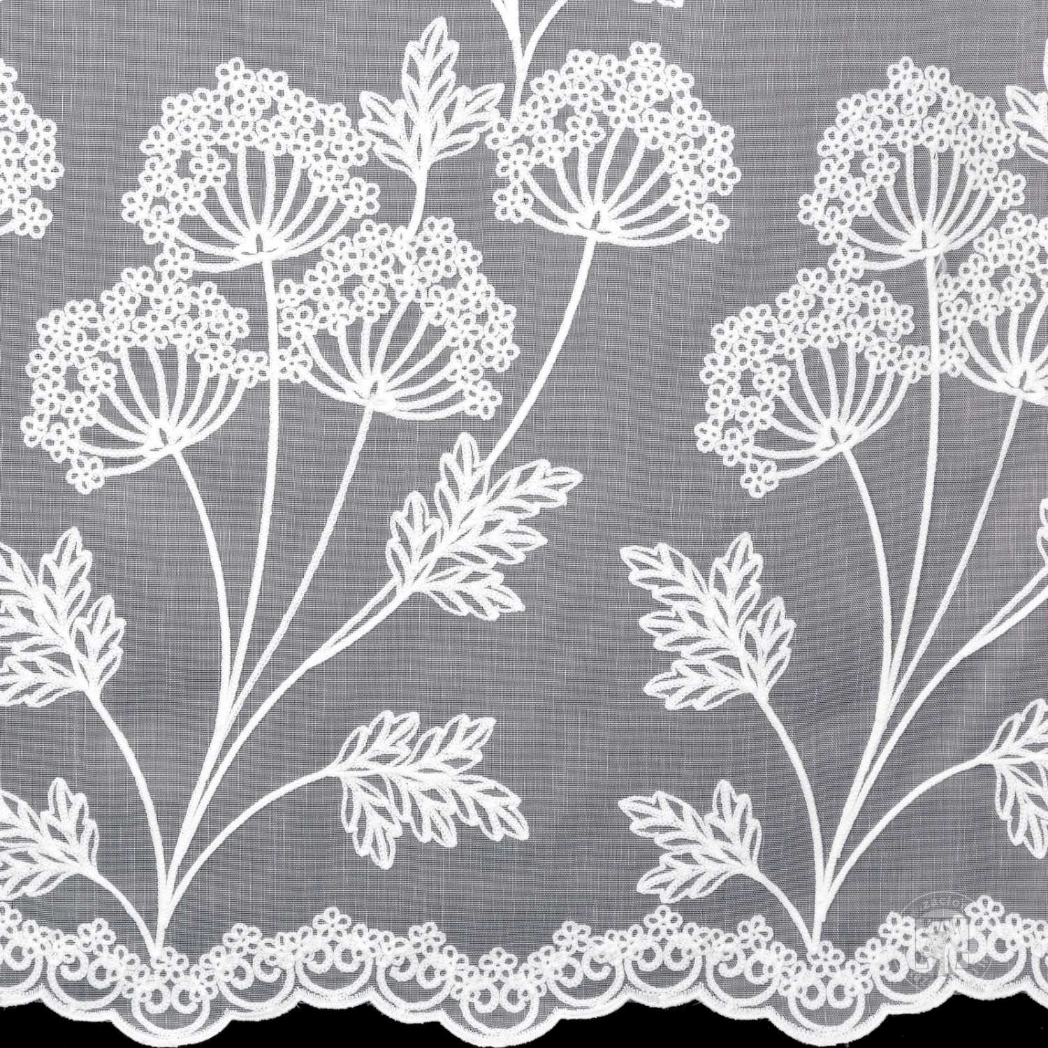 Záclona metráž 3312672/ADEN biela 300cm