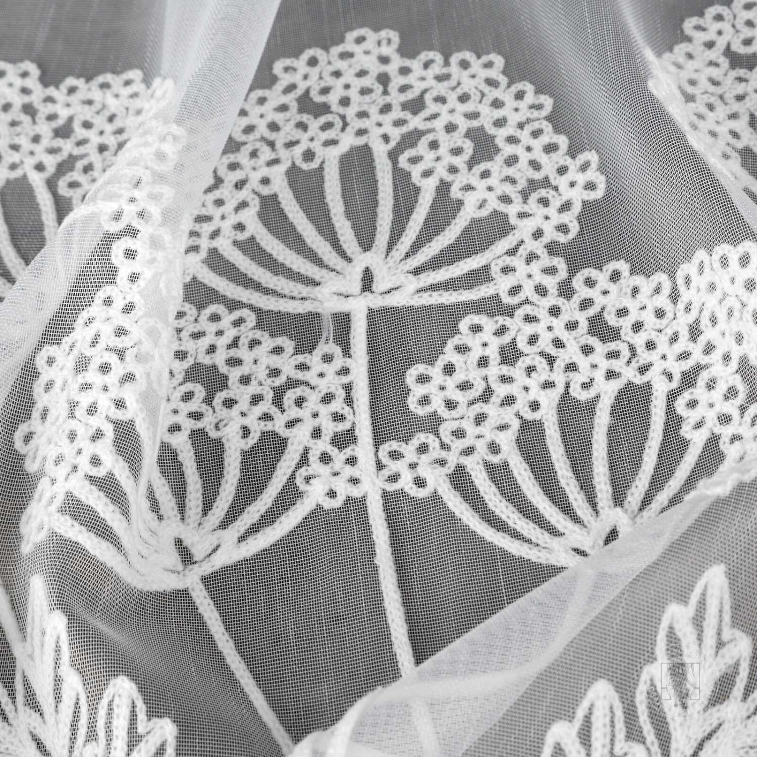 Záclona metráž 3312672/ADEN biela 300cm