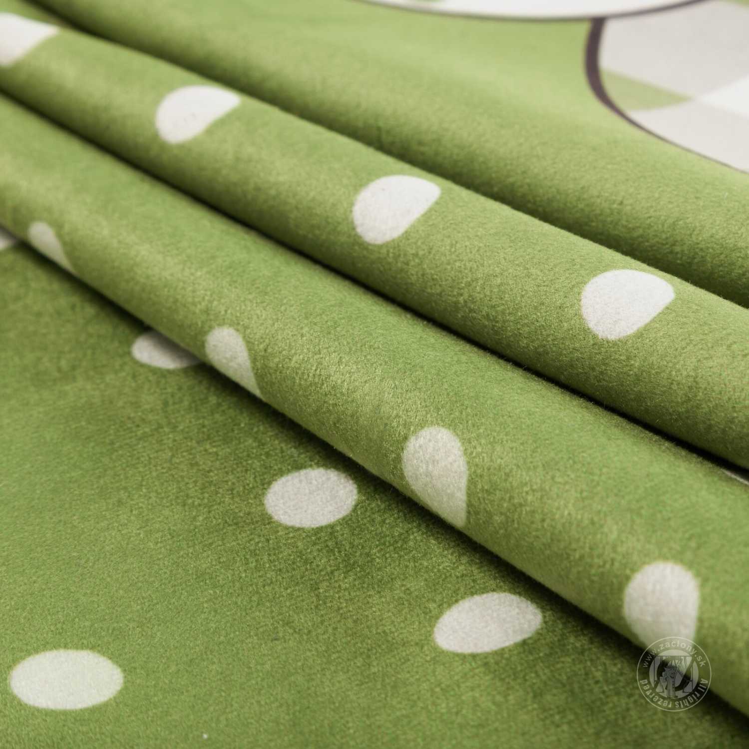 Veľkonočný obrus JAR/3 35x140cm zelený/biely