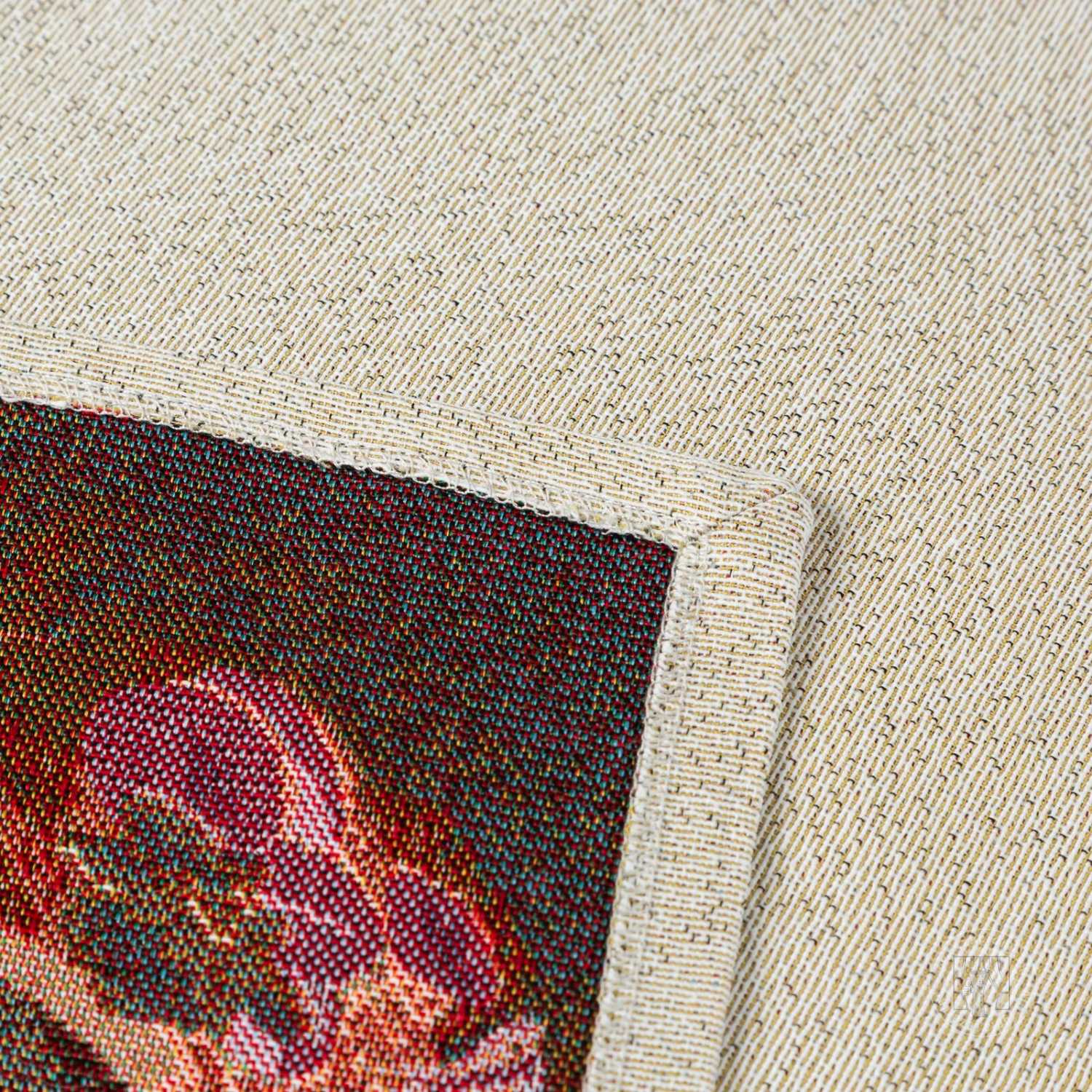 Veľkonočný gobelínový obrus 4097 100x100cm naturálny