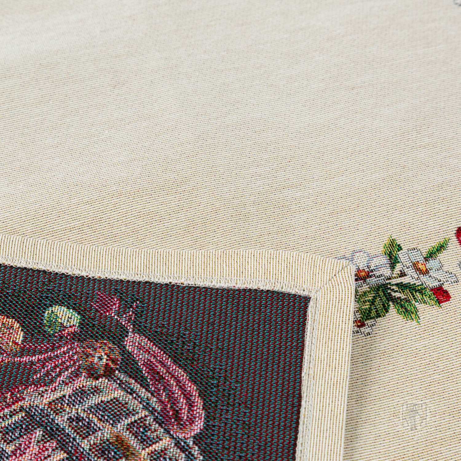 Veľkonočný gobelínový obrus 1287 100x100cm naturálny