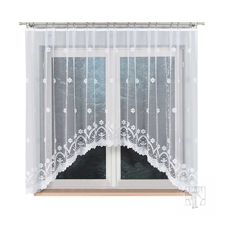Žakarová záclona FLORENTYNA 004421/001 330x160cm