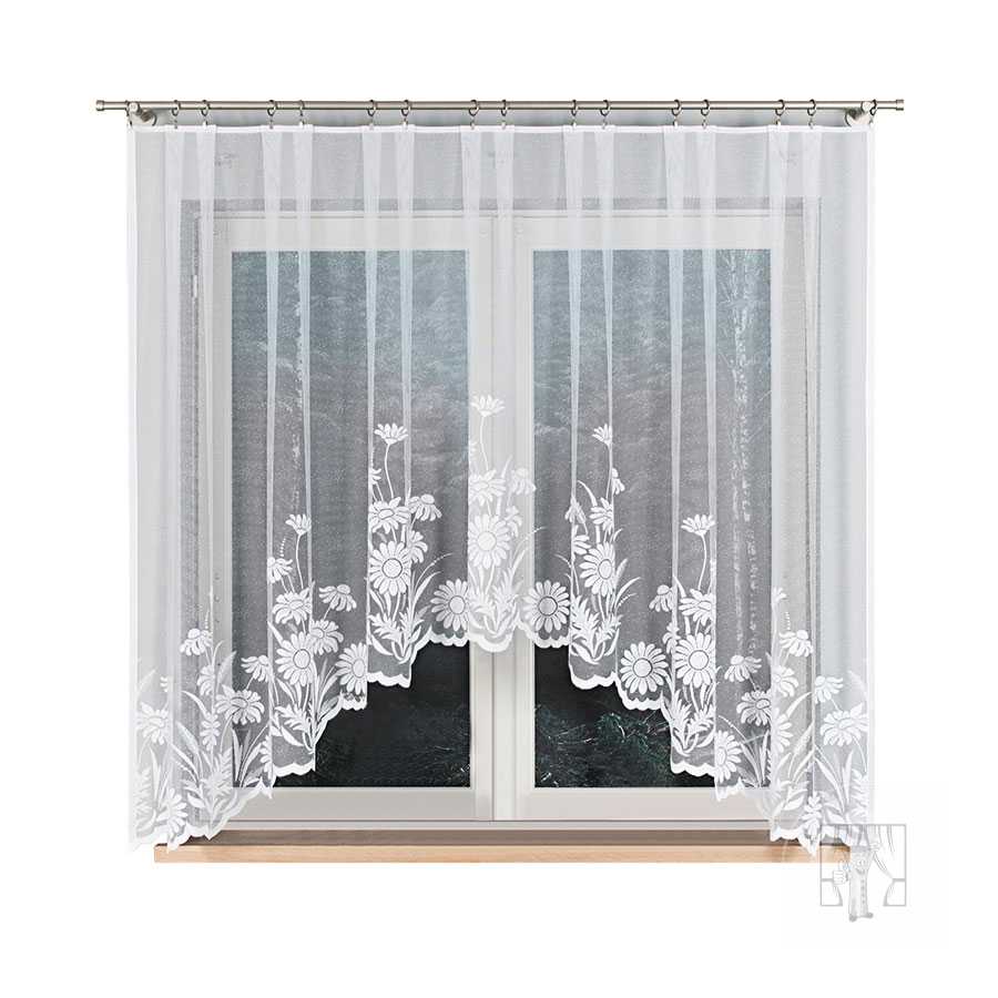 Žakarová záclona ARALIA 005111/001 300x160cm