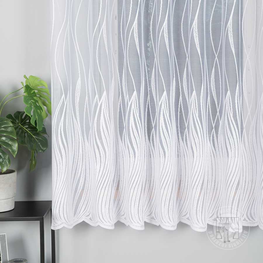 Žakarová záclona metráž 007505/001, 180cm