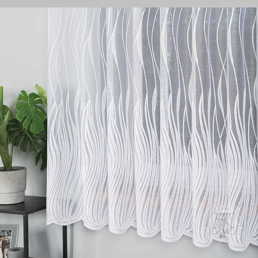 Žakarová záclona metráž 007505/001, 180cm