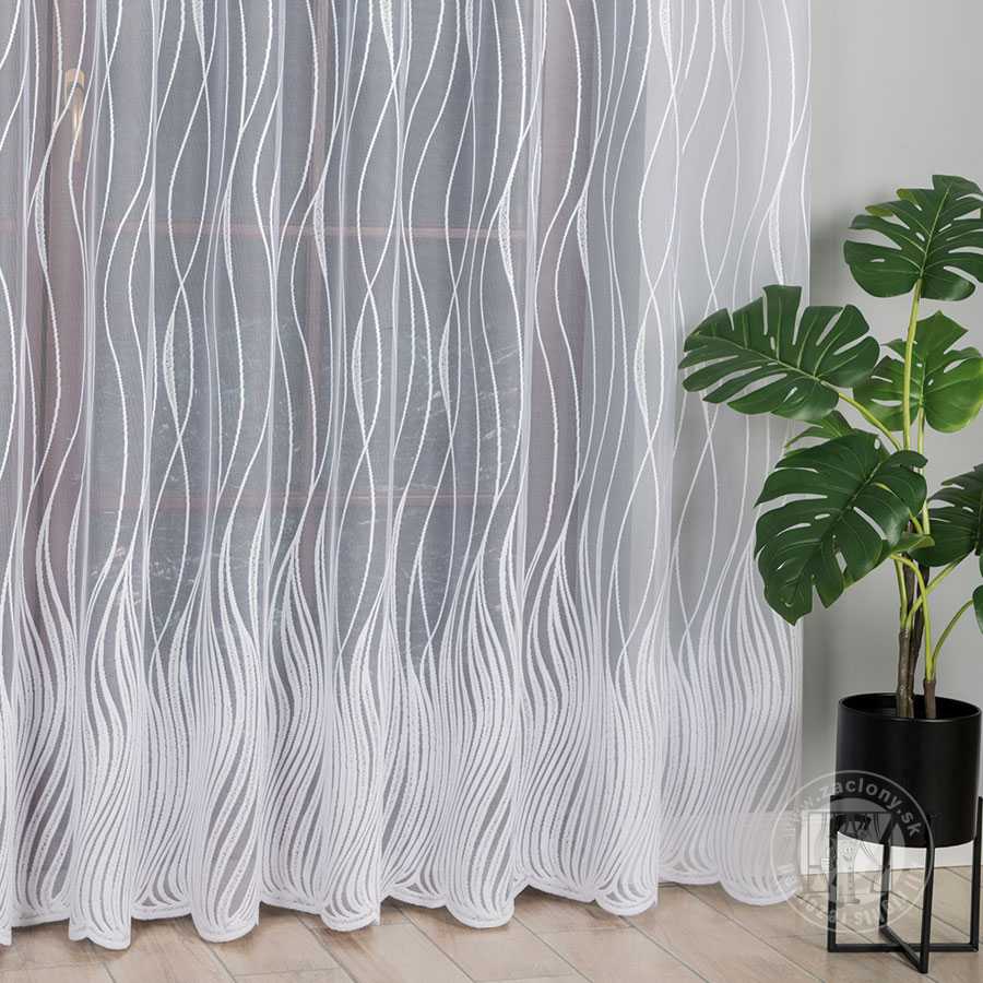 Žakarová záclona metráž 007505/001, 250cm