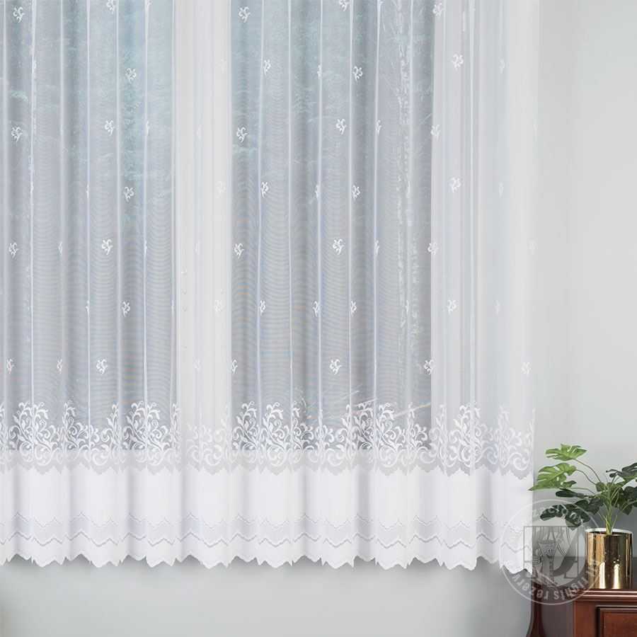 Žakarová záclona metráž 023419/001, 180cm